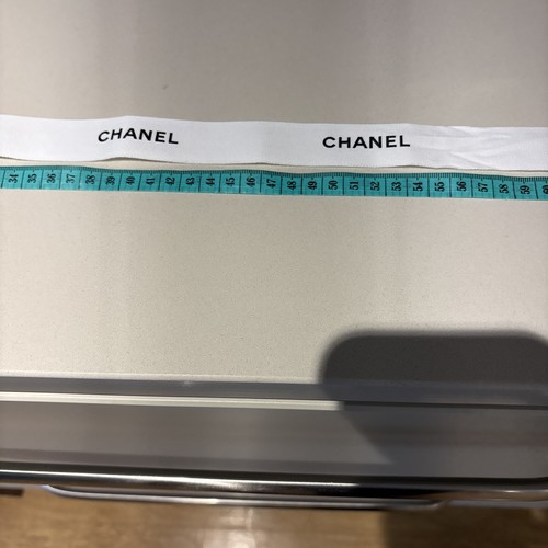 Authentic chanel white fabric - white,