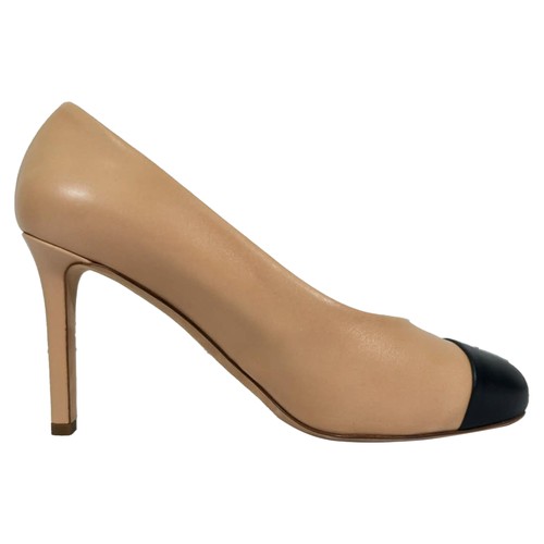 Chanel cap toe pumps - chanel,