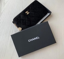 CHANEL Black Velvet Matelassé