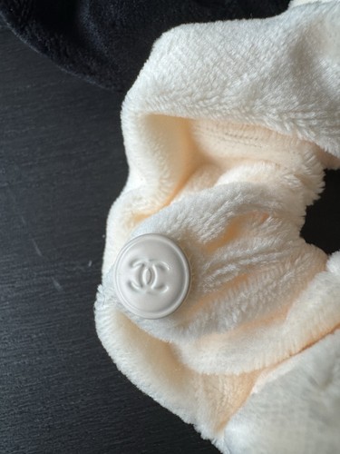 Chanel beauté logo scrunchie - logo,